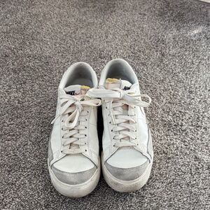 Nike Women's White and Gray Sneakers